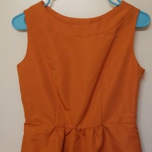 MERONA Bunrt Orange Sleeveless Dress
